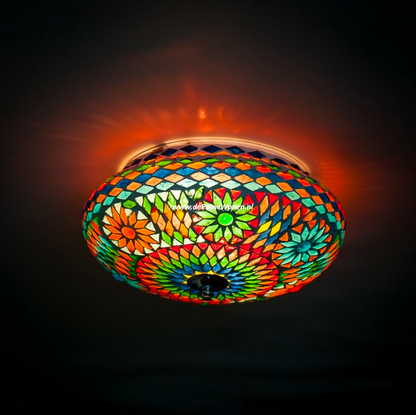 Plafonniere Roya multi colour in 3 maten - depauwwonen