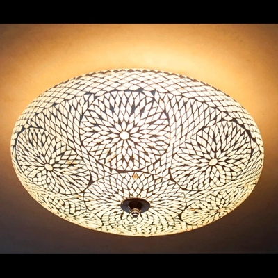 Plafonniere Roya transparant in 3 maten by Orientaals