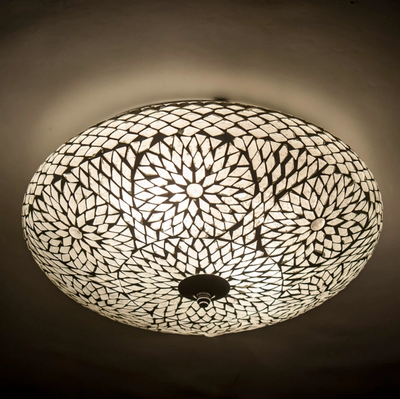 Plafonniere Roya transparant in 3 maten by Orientaals