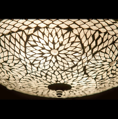 Plafonniere Roya transparant in 3 maten by Orientaals