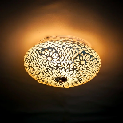 Plafonniere Roya transparant in 3 maten by Orientaals