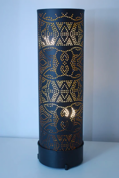 Vloerlamp Ameera zwart/goud in 2 maten - depauwwonen