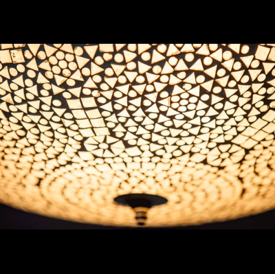 Plafonniere Cantara transparant in 3 maten by Orientaals