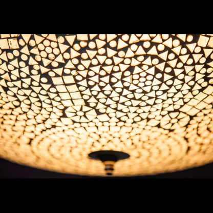 Plafonniere Cantara transparant in 3 maten - depauwwonen