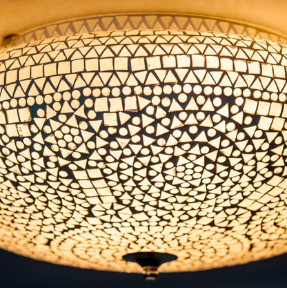 Plafonniere Cantara transparant in 3 maten - depauwwonen