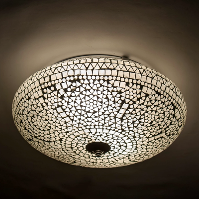 Plafonniere Cantara transparant in 3 maten by Orientaals