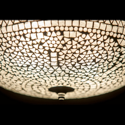 Plafonniere Cantara transparant in 3 maten - depauwwonen