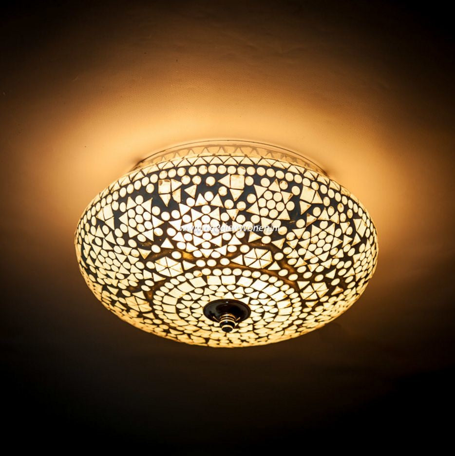 Plafonniere Cantara transparant in 3 maten - depauwwonen