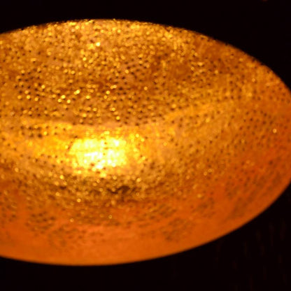 Hanglamp Ameera wit/goud druppel - depauwwonen