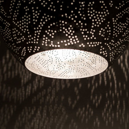 Hanglamp Ameera zilver druppel - depauwwonen