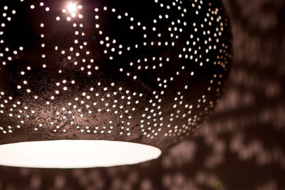 Hanglamp Ameera Union zilver in 2 maten - depauwwonen