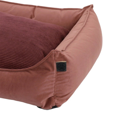 Hondenbed Revers - Blush Fluweel in 2 maten by Overseas