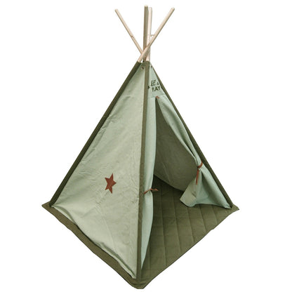 Tipi Tent Luxe - Canvas in 2 kleuren - depauwwonen