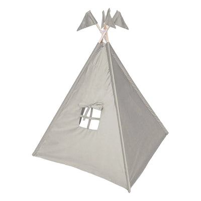 Tipi Tent Vlaggen - Fluweel in 4 kleuren by Overseas