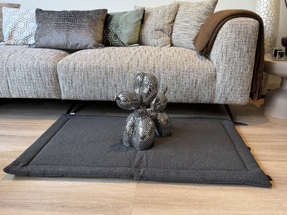 Hondenbed Benchseat Teddy Anthracite in 3 maten - depauwwonen