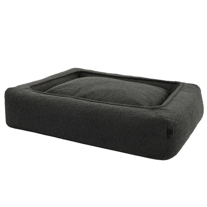Hondenbed Cocoon Xavi Teddy Anthracite in 2 maten - depauwwonen