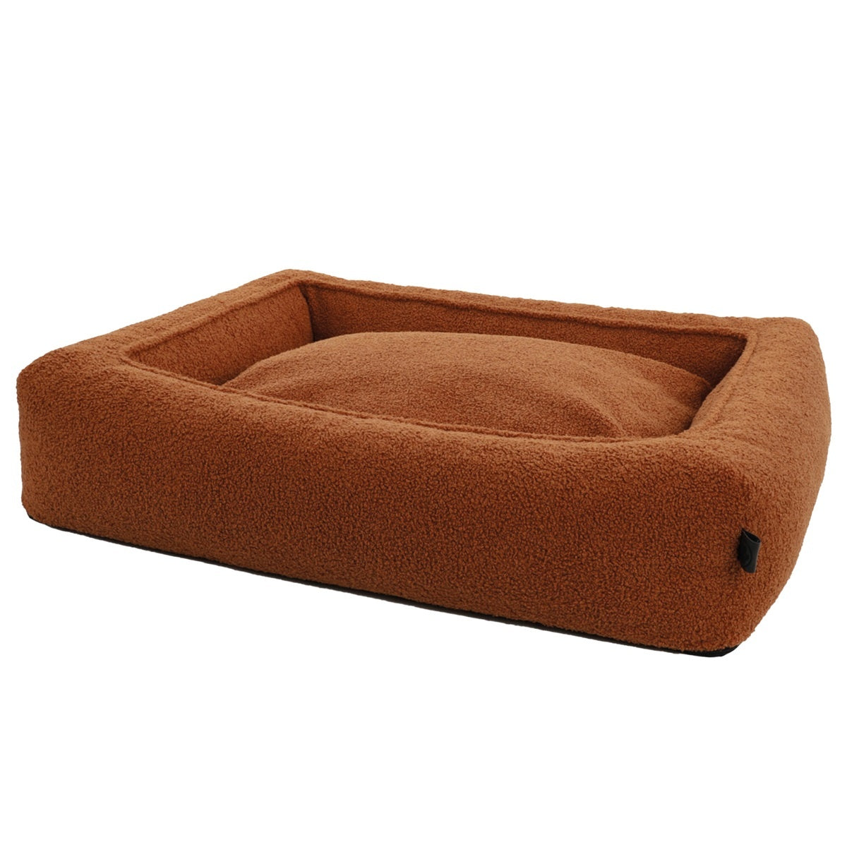 Hondenbed Cocoon Xavi Teddy Copper in 2 maten - depauwwonen