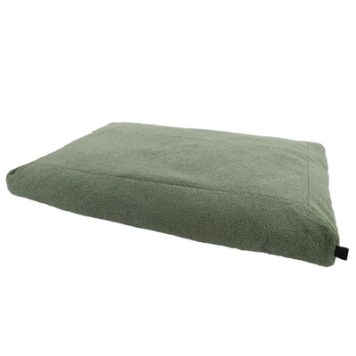 Hondenbed Box Xavi Teddy Olive in 2 maten by Overseas