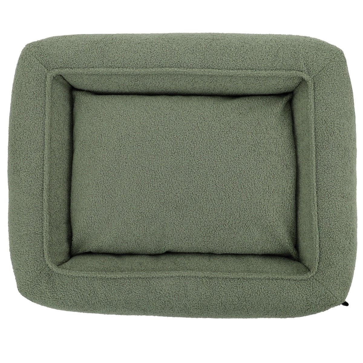 Hondenbed Cocoon Xavi Teddy Olive in 2 maten - depauwwonen