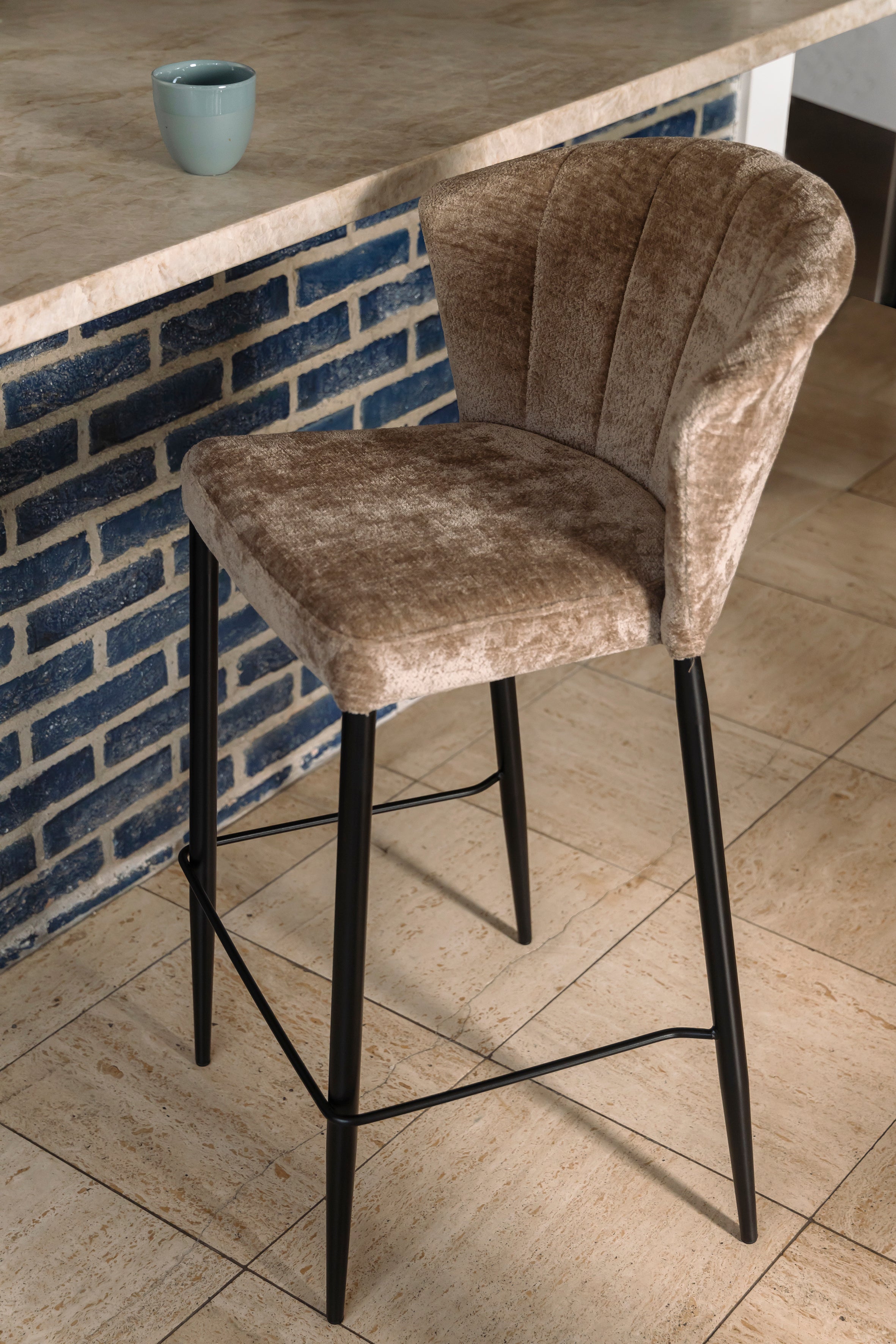 Barstool Georgia Beige