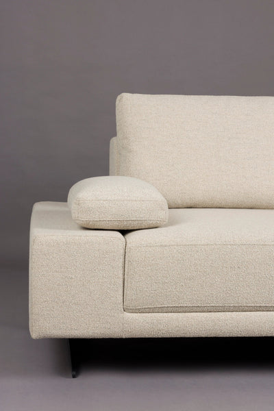 Bankstel Shelly Off-White Right Chaise Longue by Dutchbone