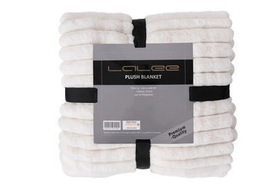 Plaid Plush 150x200 in 6 kleuren by Lalee