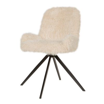 Leander Eetkamerstoel Hair Beige Draaibaar by PTMD