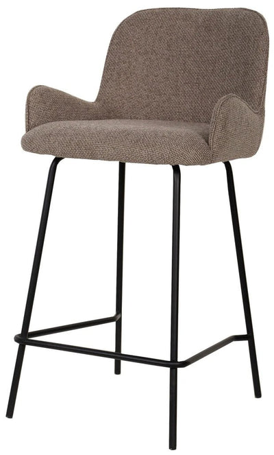 Leander Beige lage barstoel (set van 2) by PTMD