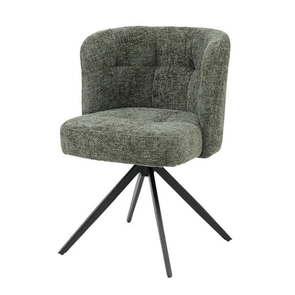Eetkamerstoel Odin Olijf Draaibaar - S - depauwwonen