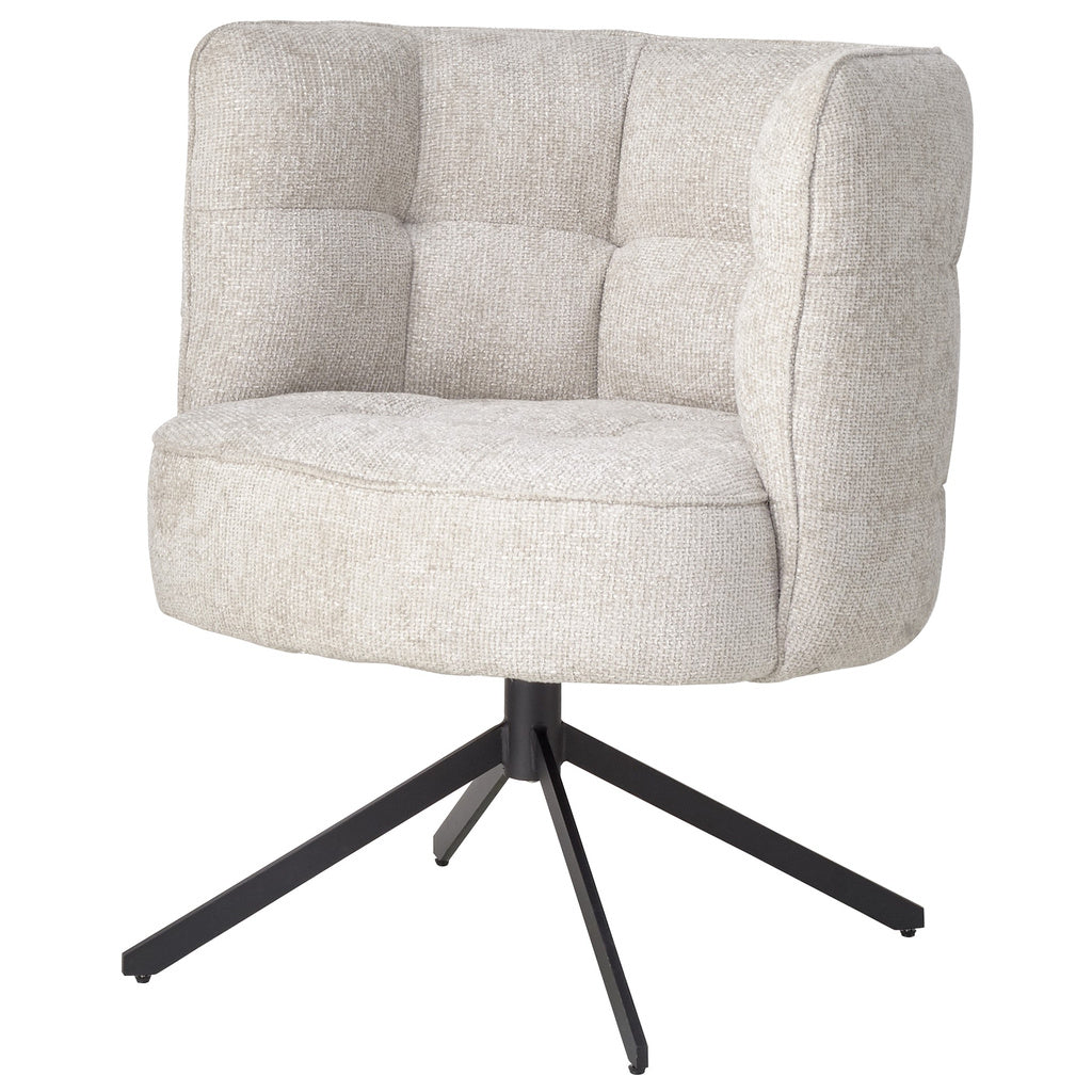 Eetkamerstoel Odin Créme Draaibaar- L - depauwwonen