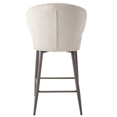 Ares Beige bar chair aphrodite 3 clay leg by PTMD