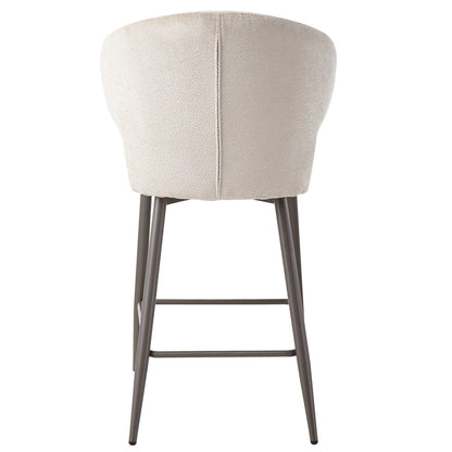 Ares Beige bar chair aphrodite 3 clay leg (set van 2) - depauwwonen