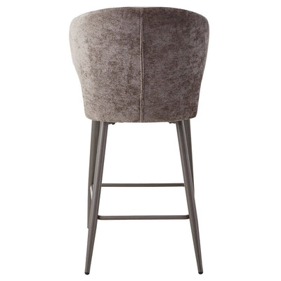 Ares Mocca bar chair aphrodite 7 clay leg by PTMD