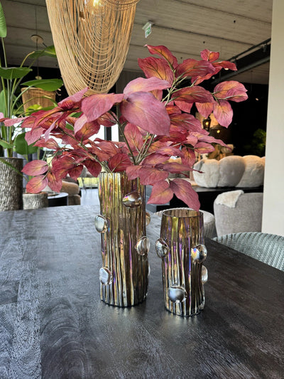 Nishan Gouden ijzeren kettingen ronde hanglamp L by PTMD