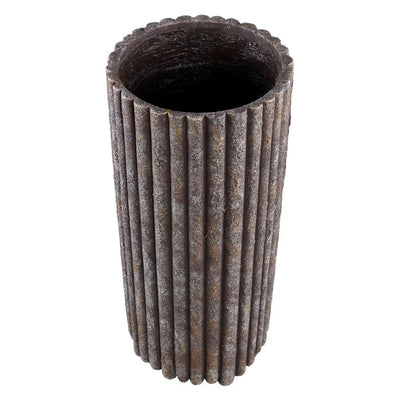 Morganne Cementen Pot Bruin by PTMD