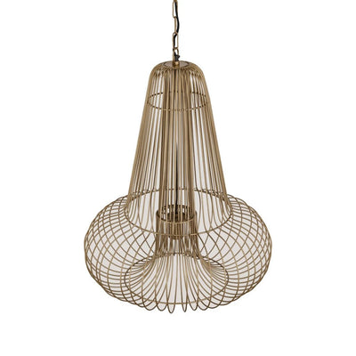 Aluesi Hanglamp Antiek Messing by PTMD