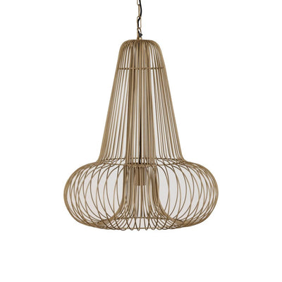Aluesi Hanglamp Antiek Messing by PTMD