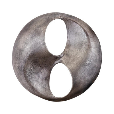 Deuie Nikkel gegoten aluminium wandpaneel afgerond groot. by PTMD