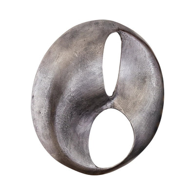 Deuie Nikkel gegoten aluminium wandpaneel afgerond groot. by PTMD