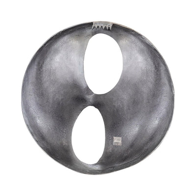 Deuie Nikkel gegoten aluminium wandpaneel afgerond groot. by PTMD