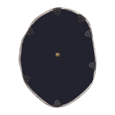 Paislie Nickel spiegel rond by PTMD