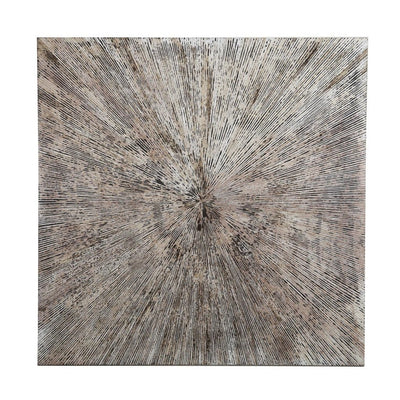 Zapp wit geribbeld wandpaneel vierkant - L by PTMD