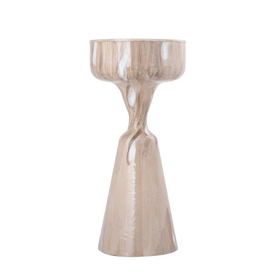 Maran Cream shiny ironsidetable round L by PTMD