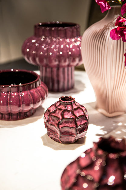 Halde Vaas Licht Paars Hoog - depauwwonen