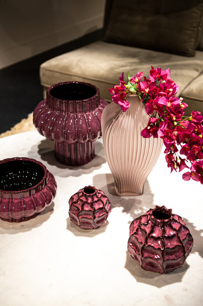 Halde Vaas Licht Paars Hoog - depauwwonen