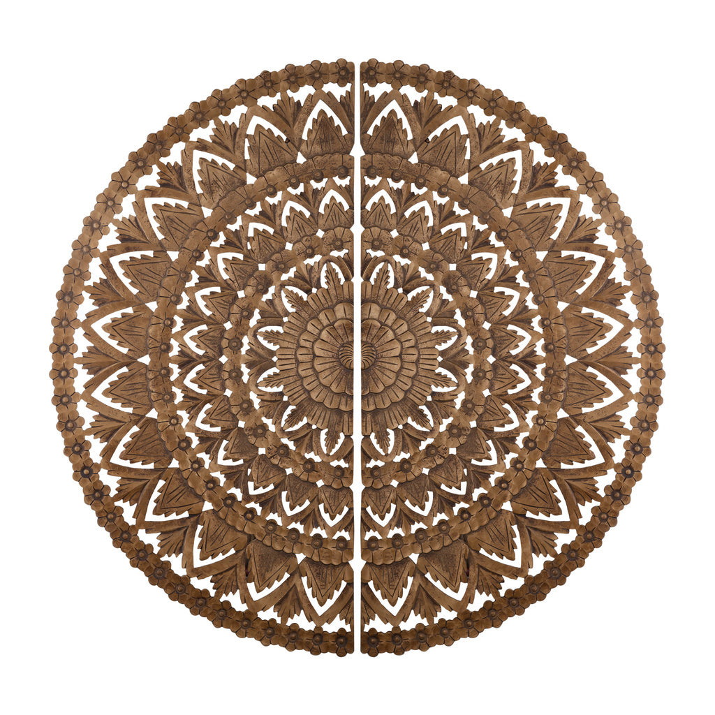 Willian Brown wandpaneel in 2 helften - depauwwonen