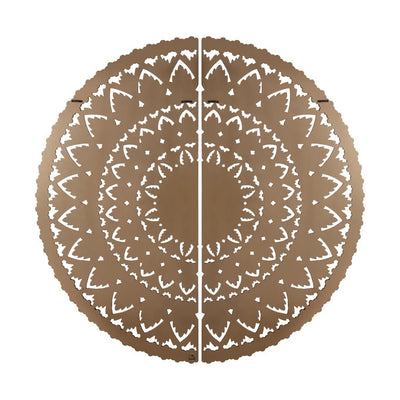 Willian Brown wandpaneel in 2 helften by PTMD