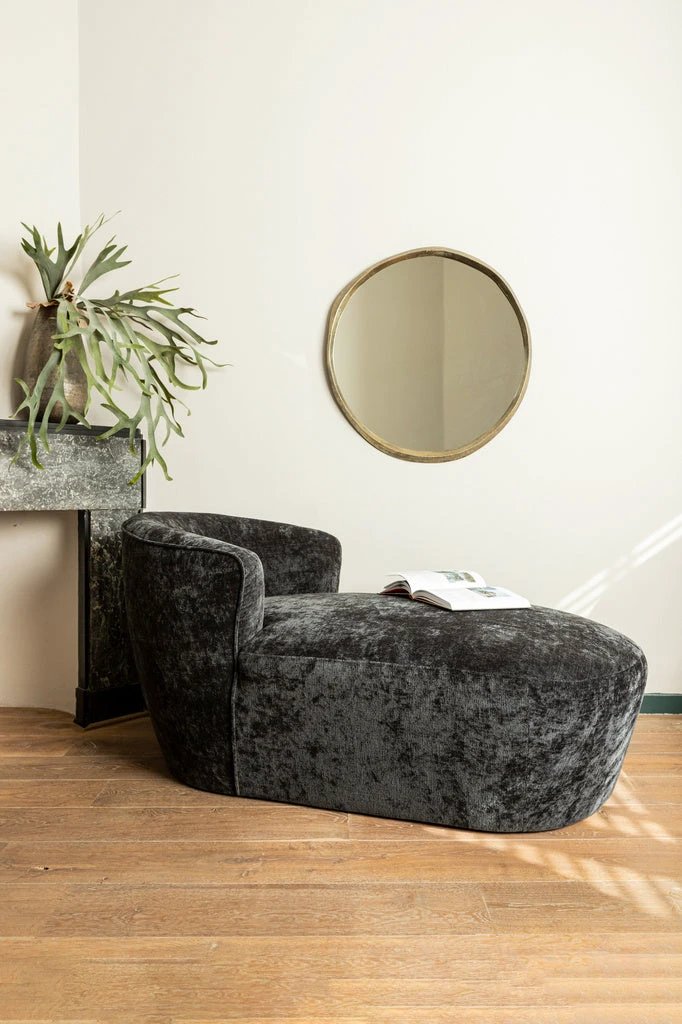 Limera Brass ronde spiegel S by PTMD