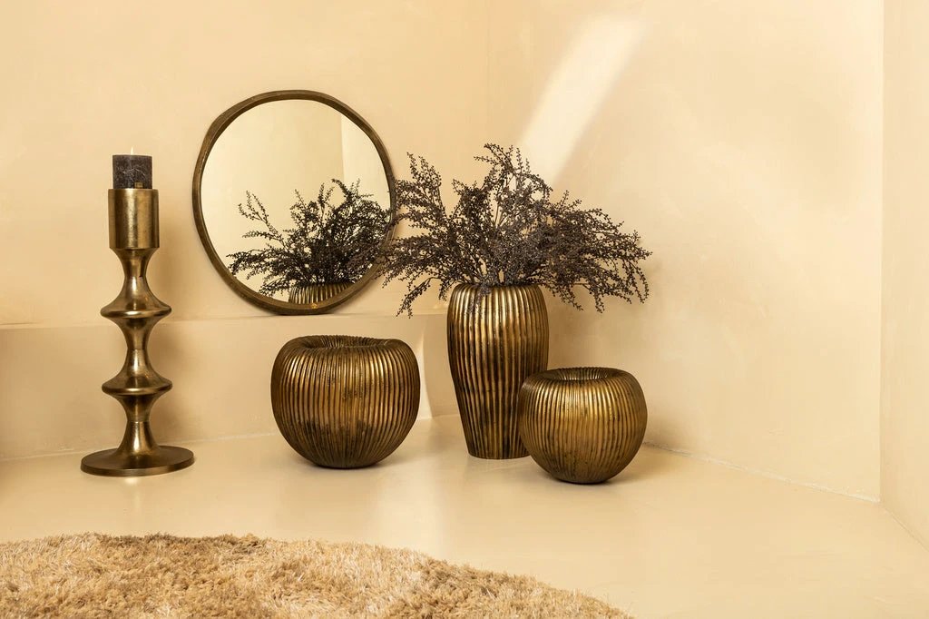 Russel Pot Goud Ø40 x H34 cm by PTMD