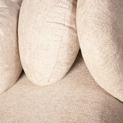 Aphrodite Cream loveseat by PTMD